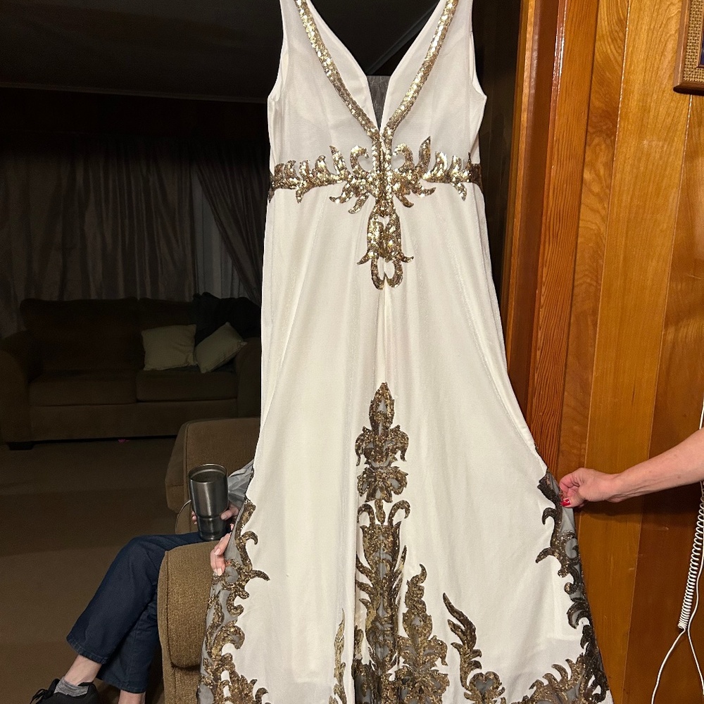 Trumpet/Mermaid V-Neck Sweep Train Velvet Evening Dress With Sequins